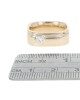 Diamond Solitaire Square Shank Band in Yellow Gold